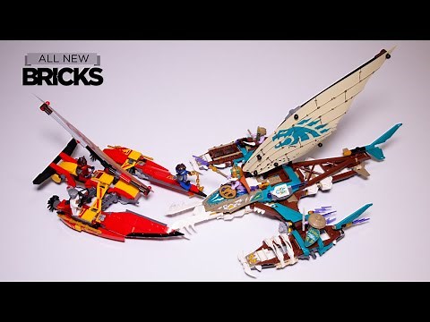 Lego Ninjago 71748 Catamaran Sea Battle Speed Build