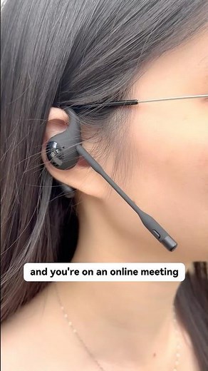 Crystal clear voicecall with the EMEET AirFlow open ear earbuds!