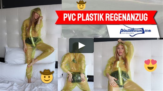 PVC Regenanzug Schwitzanzug Mega Raschelsound und Gefühl auf der Haut! von *** plastikhosen.com ***