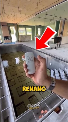 Kolam renang unik keren nih 😱😎