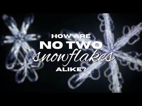 No Two Snowflakes Are Alike! How is that possible? | NSTEM