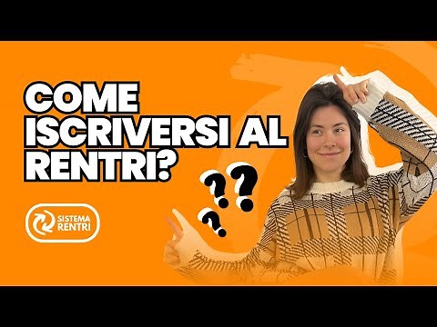 Come iscriversi al RENTRI