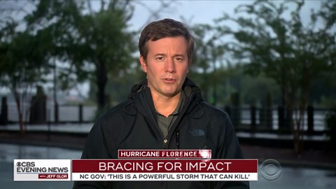 Hurricane Florence floods North Carolina beach community