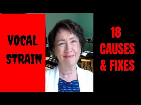 Vocal Strain: 18 Causes & Fixes For Your Tired Voice