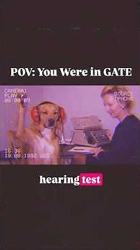 GATE Program: Hearing Tests, Pink Drinks & Handlers?