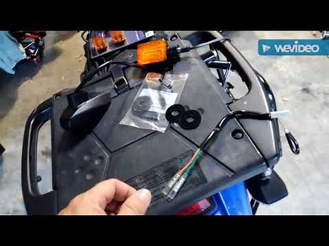 KLR 650 turn signals replacement