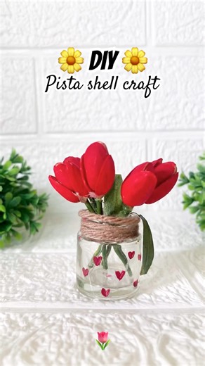 DIY craft ideas from pista shell #diy #craft #handmade #craftideas