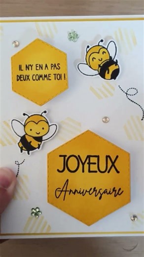 Tuto Carte anniversaire interactive et trop facile #tutorial #craft #scrapbooking #carte #diy