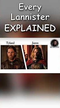 Tyland Lannister Explained #gameofthrones #houseofthedragon #lannister #lannisters