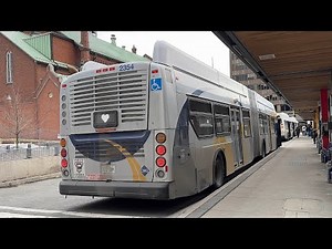 [4K] HSR - Bus Engine Startup (New Flyer XN60 2354)