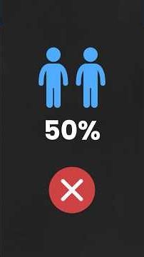The Infamous 2-Child Paradox #maths #puzzle #probability #paradox #math #animation
