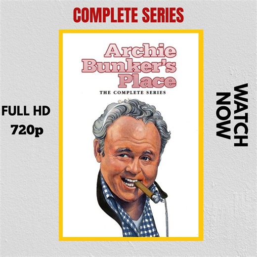 Archie Bunker’s Place (1979) – Complete Series – Digital Collection – Classic TV Sitcom – HD 720p - Etsy