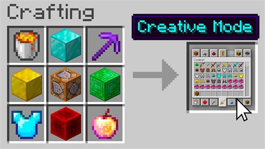 Minecraft, but you can craft any gamemode