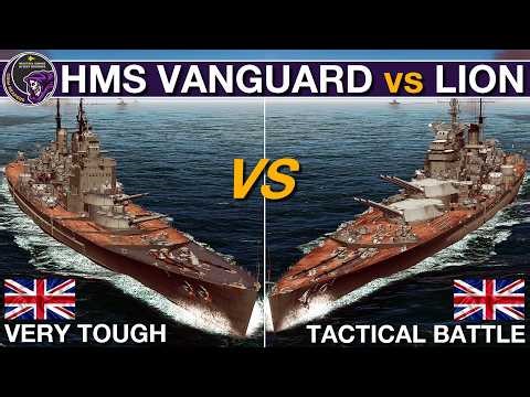 Lion vs Vanguard — Britain's Ultimate Battleship vs Her Last | War on the Sea