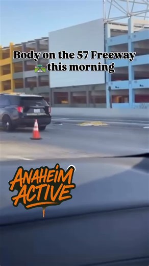 Anaheim Active ™️ on Instagram: "Pedestrian was walking lanes on the North 57 freeway an was struck and killed early this morning. - [ ] This post is intended solely for educational purposes and to raise awareness. It does not condone, promote, or endorse any form of bullying, harassment, violence, incitement, physical harm, hate speech, or use of hate symbols."