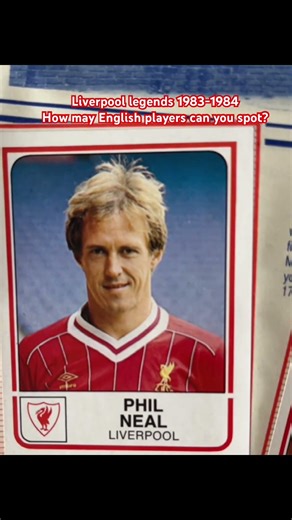 Liverpool 1983-1984 football legends hardly an English player in sight