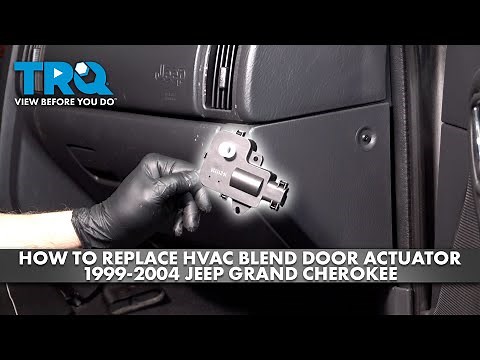 How to Replace HVAC Blend Door Actuator 1999-2004 Jeep Grand Cherokee