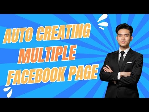 Create Multiple Facebook Pages FAST with this AMAZING Tool