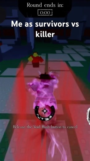 Me as survivors vs killer#roblox #forsaken