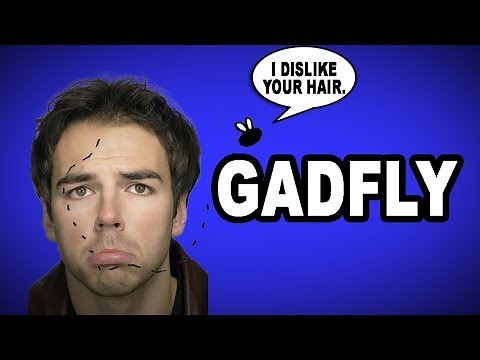 😒👈 Learn English Words: GADFLY - Meaning, Vocabulary with Pictures and Examples