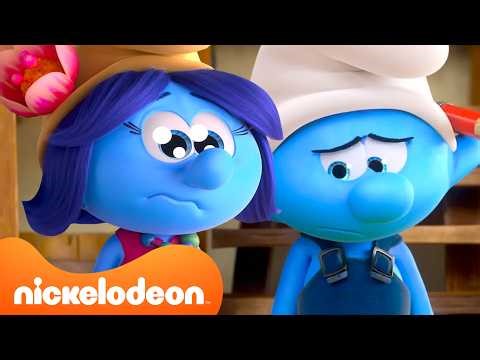 The Smurfs Know It Ain't Easy Being Blue! 🔵 90 Minutes | @Nicktoons