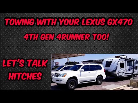 TOWING HITCH RECEIVER - LEXUS GX470 / TOYOTA 4TH GEN 4RUNNER. WHAT I USE / OPTIONS. GET YOUR TOW ON!