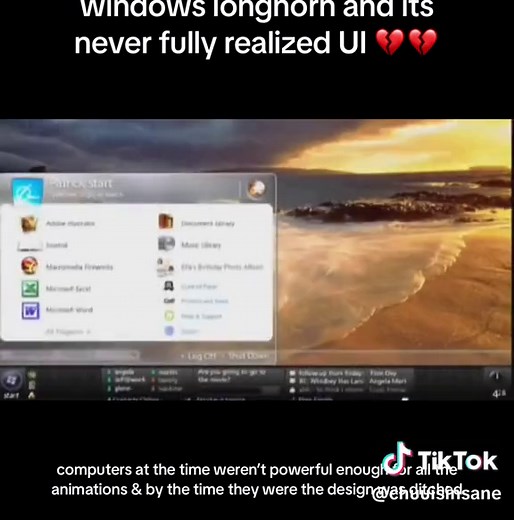 Exploring Microsoft Windows Longhorn's Aesthetic Features
