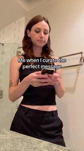 Tinder on Instagram: "me giving myself the ick"