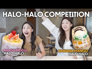 Koreans’ Who Makes the Better HALO-HALO Challenge! 🍧