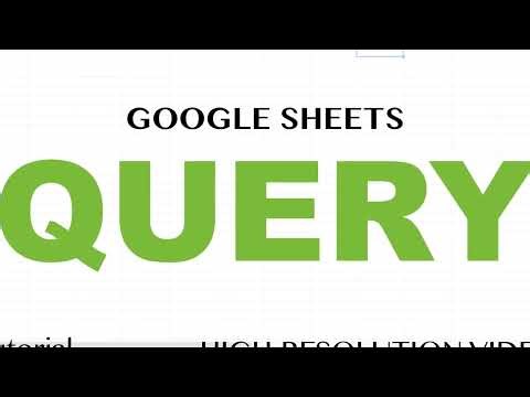 Google Sheets QUERY: SUM, AVG, COUNT & GROUP BY | Part 5 FINAL