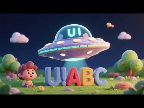 U is for UFO ABC Song | Learn Alphabet with Nursery Rhymes & Kids Songs