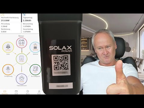 How to install the WiFi dongle on the Solax X3 and add additional components to the cloud.