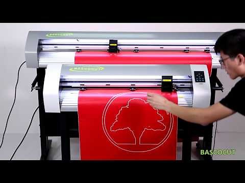 BASCOCUT cutting plotter vinyl cutter/24inch 48inch CCD camera sticker cutter plotter