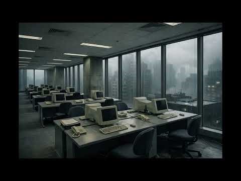 working in 1999 📼 nostalgic lo-fi study session [2 hours / rainy city]