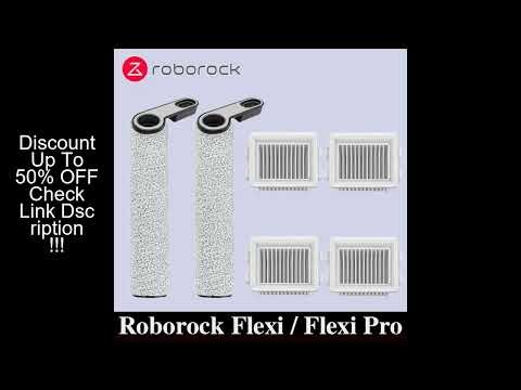Original Roborock Flexi Pro Wet and Dry Vacuum Cleaner Roller Brush and Filter Accessories Replaceme