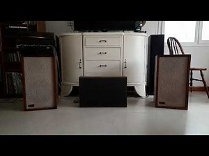 SPEAKERS KLH 6 U.S.A HENRY KLOSS (CREATOR) AUDIOPHILER REAL VINTAGE SOUND YEAR 1960 !!!