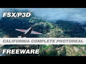 California Complete Freeware Photoreal Scenery for FSX & P3D