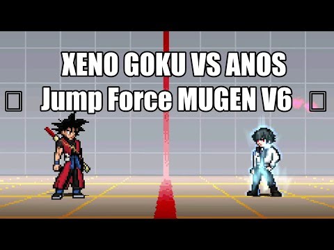 Xeno Goku vs Anos Voldigoad | Jump Force MUGEN V6 Epic Fight