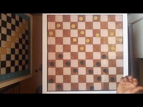 Draughts Game STRATEGY || How to set a Trap Draught/Checkers Game; Trap 1- Thunder Strike Version 1
