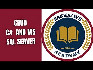 Lesson 5: CRUD System in C# How to Insert, Update, Delete and Read in C#.NET using SQL Server