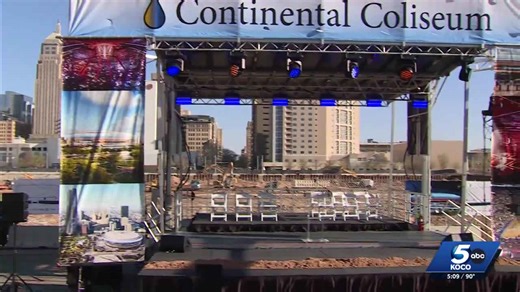 Oklahoma City breaks ground on Thunder's new arena