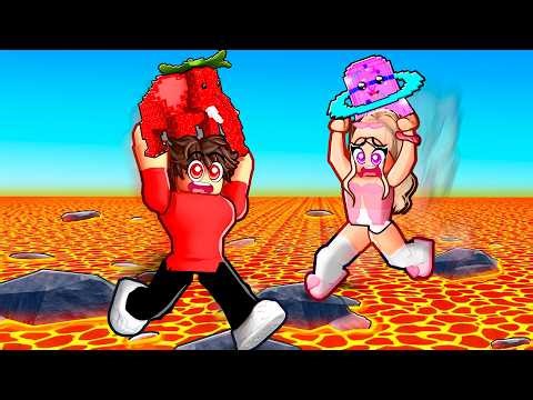 SURVIVE LAVA FOR BRAINROTS...