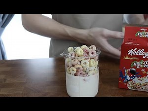 Froot Loop Cereal Milk Latte (Cereal Milk Coffee)