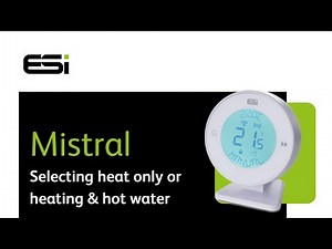 ESi Mistral - Heat Only Or Heating & Hot Water