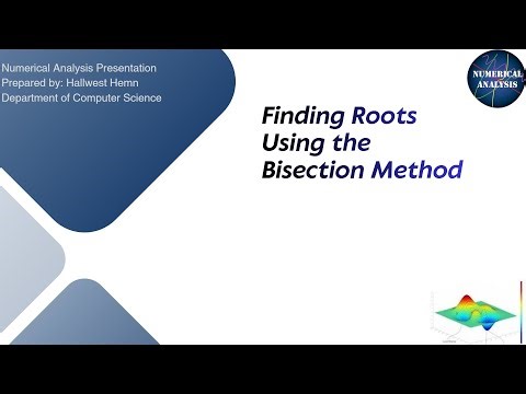 Finding Root By Bisection Root - PART 2