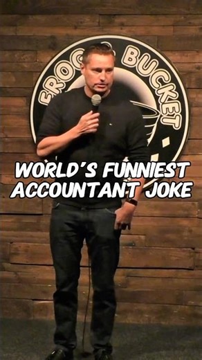 The world’s funniest accounting joke ‪@frogandbucketcomedyclub‬ ​⁠ #standupcomedy #jokes #accounting