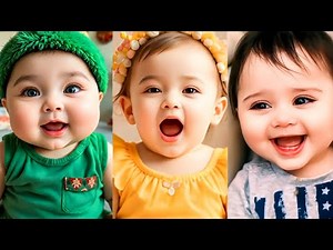 Cute Baby Says “Hello Papa” 🤣 | Funniest Laughing Moments & Adorable Reactions 2025