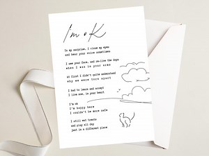 Pet Loss Poem Card, Rainbow Bridge Remembrance Gift (digital Download) - Etsy Australia