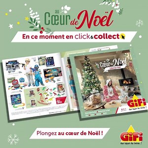 43K views · 411 reactions |  Plongez au coeur de Noël et découvrez toutes nos décorations pour un Noël magique... Retrouvez toutes les décorations de Noël dès maintenant en Click & Collect ainsi que notre nouveau catalogue collection Noël  https://bit.ly/32uPyI1 | GiFi | Facebook
