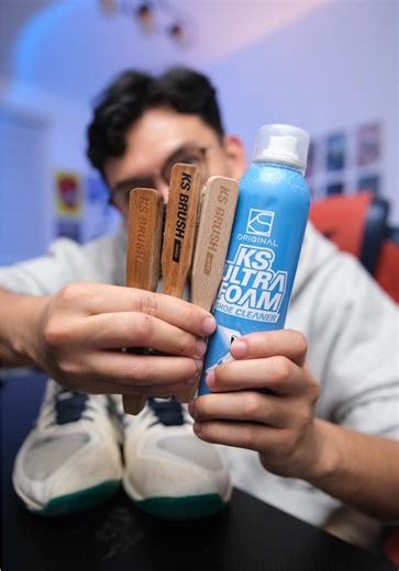 Ultimate Shoe Cleaner: KS Ultra Foam & Brush Review